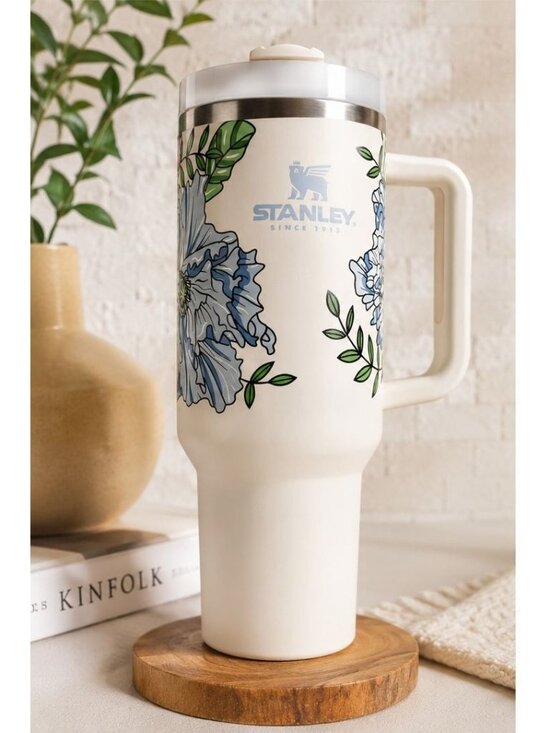 Stanley Other - Stanley 40oz Cream Floral Glynn Rosenberg Rare Adventure Quencher Cup